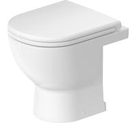 Duravit D-Code WC sur pied, à fond creux, rimless, 370x480x400mm, blanc brillant, 2036090000, 2036090000