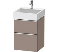 Duravit D-Neo bâti-support lavabo suspendu, 484x625x442mm, 1 tiroir, avec poignée chrome, DE4370010430000, DE4370010430000, Colorazione: Basalto opaco decoro opaco