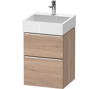 Duravit D-Neo bâti-support lavabo suspendu, 484x625x442mm, 1 tiroir, avec poignée chrome, DE4370010550000, DE4370010550000, Colorazione: Rovere marmorizzato Decorazione