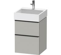 Duravit D-Neo mobile sottolavabo, 2 scomparti estraibili, DE43700BD070000, DE437000707 D-Neo [Mobili da Bagno > Mobili Lavabo]