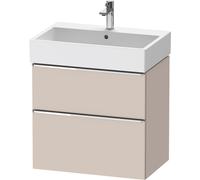 Duravit D-Neo bâti-support lavabo suspendu, 684x625x442mm, 1 tiroir, avec poignée chrome, DE4372010910000, DE4372010910000, Colorazione: Taupe Matt DÃ©cor