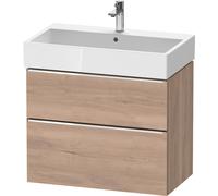 Duravit D-Neo bâti-support lavabo suspendu,784x625x442mm, 1 tiroir, avec poignée chrome, DE4373010550000, DE4373010550000, Colorazione: Rovere marmorizzato Decorazione