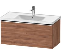 Duravit D-Neo bâti-support lavabo suspendu, 984x440x452mm, 1 tiroir, avec poignée chrome, DE4256010790000, DE4256010790000, Colorazione: Decoro noce opaco