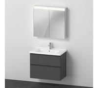 Duravit D-Neo mobile con lavabo, con armadietto a specchio, DE011604949, D-Neo; Universal [Mobili da Bagno > Set Mobili da Bagno]