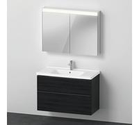 Duravit D-Neo mobile con lavabo, con armadietto a specchio, DE011701616, D-Neo; Universal [Mobili da Bagno > Set Mobili da Bagno]