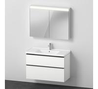 Duravit D-Neo mobile con lavabo, con armadietto a specchio, DE011701818, D-Neo; Universal [Mobili da Bagno > Set Mobili da Bagno]