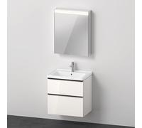 Duravit D-Neo mobile con lavabo integrato, con armadietto a specchio, DE0115L2222, D-Neo; Universal [Mobili da Bagno > Set Mobili da Bagno]