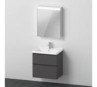 Duravit D-Neo mobile con lavabo integrato, con armadietto a specchio, DE0115L4949, D-Neo; Universal [Mobili da Bagno > Set Mobili da Bagno]