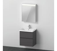 Duravit D-Neo mobile con lavabo integrato, con armadietto a specchio, DE0145L49490000, D-Neo; Universal [Mobili da Bagno > Set Mobili da Bagno]