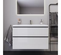 Duravit D-Neo mobile sottolavabo, 2 scomparti estraibili, DE43560BD220000, DE435602222 D-Neo [Mobili da Bagno > Mobili Lavabo]