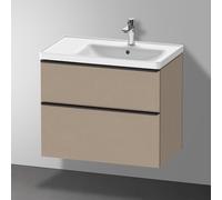 Duravit D-Neo mobile sottolavabo, 2 scomparti estraibili, DE43580BD750000, DE435807575 D-Neo [Mobili da Bagno > Mobili Lavabo]