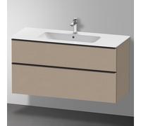 Duravit D-Neo mobile sottolavabo, 2 scomparti estraibili, DE43640BD750000, DE436407575 D-Neo [Mobili da Bagno > Mobili Lavabo]