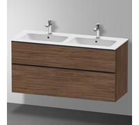 Duravit D-Neo mobile sottolavabo, 2 scomparti estraibili, DE43650BD210000, DE436502121 D-Neo [Mobili da Bagno > Mobili Lavabo]