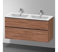 Duravit D-Neo mobile sottolavabo, 2 scomparti estraibili, DE43650BD790000, DE436507979 D-Neo [Mobili da Bagno > Mobili Lavabo]