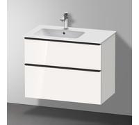 Duravit D-Neo mobile sottolavabo, 2 scomparti estraibili, DE43660BD220000, DE436602222 D-Neo [Mobili da Bagno > Mobili Lavabo]