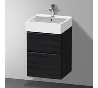 Duravit D-Neo mobile sottolavabo, 2 scomparti estraibili, DE43700BD160000, DE437001616 D-Neo [Mobili da Bagno > Mobili Lavabo]