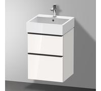 Duravit D-Neo mobile sottolavabo, 2 scomparti estraibili, DE43700BD220000, DE437002222 D-Neo [Mobili da Bagno > Mobili Lavabo]