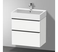 Duravit D-Neo mobile sottolavabo, 2 scomparti estraibili, DE43720BD180000, DE437201818 D-Neo [Mobili da Bagno > Mobili Lavabo]