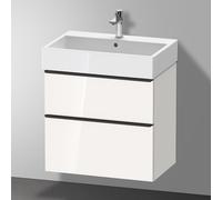 Duravit D-Neo mobile sottolavabo, 2 scomparti estraibili, DE43720BD220000, DE437202222 D-Neo [Mobili da Bagno > Mobili Lavabo]