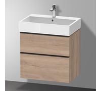 Duravit D-Neo mobile sottolavabo, 2 scomparti estraibili, DE43720BD550000, DE437207979 D-Neo [Mobili da Bagno > Mobili Lavabo]