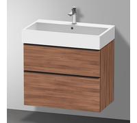 Duravit D-Neo mobile sottolavabo, 2 scomparti estraibili, DE43730BD790000, DE437307979 D-Neo [Mobili da Bagno > Mobili Lavabo]