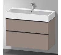 Duravit D-Neo mobile sottolavabo, 2 scomparti estraibili, DE43740BD430000, DE437404343 D-Neo [Mobili da Bagno > Mobili Lavabo]