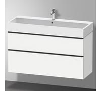 Duravit D-Neo mobile sottolavabo, 2 scomparti estraibili, DE43750BD180000, DE437501818 D-Neo [Mobili da Bagno > Mobili Lavabo]