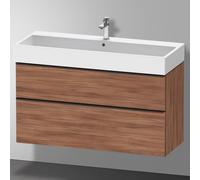 Duravit D-Neo mobile sottolavabo, 2 scomparti estraibili, DE43750BD790000, DE437507979 D-Neo [Mobili da Bagno > Mobili Lavabo]
