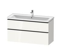 Duravit D-Neo mobile sottolavabo, 2 scomparti estraibili, DE43910BD220000, DE4391 D-Neo [Mobili da Bagno > Mobili Lavabo]