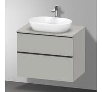 Duravit D-Neo mobile sottolavabo, 2 scomparti estraibili, DE49670BD070000, DE496700707 D-Neo [Mobili da Bagno > Mobili Lavabo]