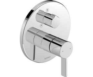 Duravit D-Neo rubinetto per vasca e doccia da incasso cromo DE4210012010