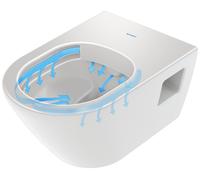 Duravit D-Neo Set pour WC suspendu, avec WC suspendu, siège de WC amovible inclus, 45780900A1, 45780900A1