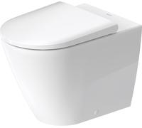 Duravit D-Neo - WC a terra, scarico posteriore, Rimless, bianco 2003090000