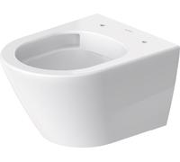WC sospeso Duravit D-Neo Compact, lavaggio, 370x480x400 mm, senza bordo, 258809, Colorazione: Bianco con HygieneGlaze - 2588092000