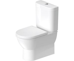 Duravit Darling New Stand WC 213809, pour combinaison avec réservoir de chasse en surface, 630mm, 2138090000, 2138090000, Colorazione: Bianco