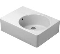 Duravit Design Classics lavabo 61.5x46 cm rettangolare a parete-da mobile bianco 0685600000