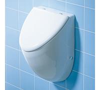 Orinatoio Duravit Fizz, aspirazione da dietro, per coperchio, bianco, Colorazione: Bianco con Wondergliss - 08233500001