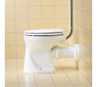 Supporto Duravit WC Duraplus Rondella Duraplus Bambi, uscita orizzontale, bianco