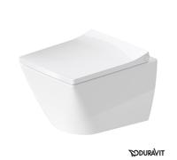 WC a parete Duravit Compact Viu 251109, senza bordo, 370x480 mm, Colorazione: Bianco con Wondergliss - 25730900001