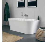 Duravit DuraSenja vasca da bagno a parete, con pannello laterale, 700578000000000, DuraSenja bianco [Vasche da Bagno > Vasche da Bagno a Parete]