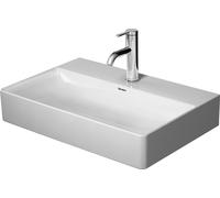Duravit DuraSquare lavabo 60x40 cm rettangolare a parete-da mobile bianco lucida 2356600070