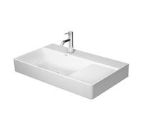 Lavabo Mobile Duravit DuraSquare DuraCeram per mobili asimmetrici 800 mm Bianco 2345830060