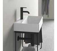 Duravit DuraSquare - Lavamani 450x350 mm, con 1 foro per miscelatore, DuraCeram, bianco alpino 0732450041