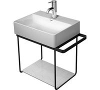 Inserto in vetro Duravit DuraSquare 420x264 mm, per console in metallo 003109/003110, Colorazione: Linea cubica