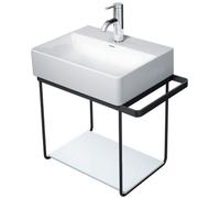 Inserto in vetro Duravit DuraSquare 420x264 mm, per console in metallo 003109/003110, Colorazione: Bianco