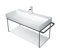 Duravit DuraSquare struttura per lavabo, 0031044600, DuraSquare nero opaco [Mobili da Bagno > Mobili Complementari]