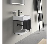 Duravit DuraSquare struttura per lavabo, 0031104600, DuraSquare nero opaco [Mobili da Bagno > Mobili Complementari]