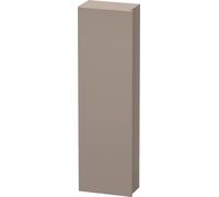 Duravit DuraStyle Armoire haute 1218, 1 porte, charnière à gauche, hauteur : 1400mm, profondeur : 240mm, DS1218L4343, DS1218L4343, Colorazione: Basalto opaco decoro opaco