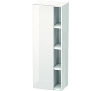 Duravit DuraStyle Armoire haute 1239, 1 porte battante, charnières à droite, hauteur : 1400mm, profondeur : 360mm, DS1239R7918, DS1239R7918, Colorazione: Noce Decorazione Naturale / Bianco Decorazione