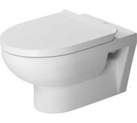 Duravit Durastyle Basic WC suspendu 36,5 cm, WC à évacuation verticale, sans rebord, 4,5 L, 25620900001, 25620900001, Colorazione: Bianco con Wondergliss